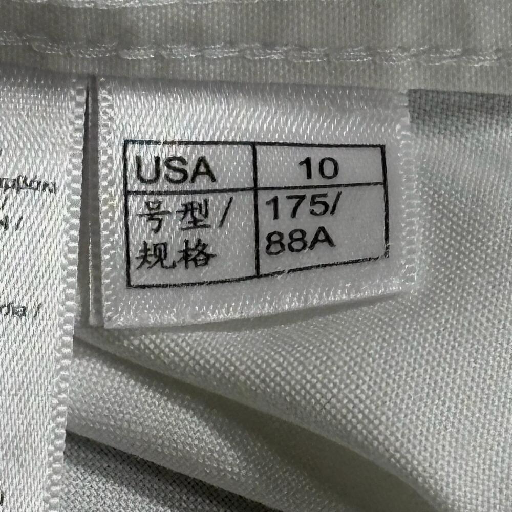 Brooks Brothers Shirt Womens 10 White Non Iron Stretch Classic Fit Button Front - Picture 7 of 14